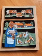 Tegeltableau Henk Potters boerderij, Ophalen of Verzenden
