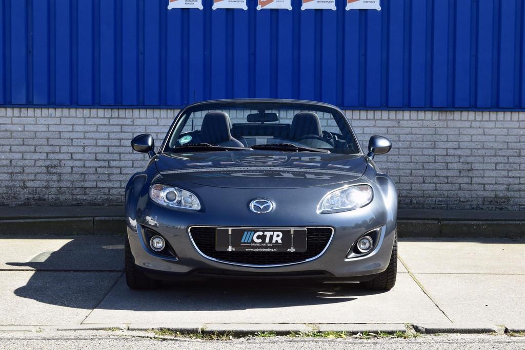 Mazda MX-5 1.8 TS+ Roadster Coupe, Auto's, Mazda, Achterwielaandrijving, Gebruikt, Zwart, 4 cilinders