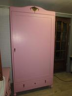 antiek barok roze linnenkast kleerkast hang leg 425,00, Ophalen of Verzenden