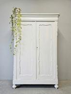 XL Antieke brocante Biedermeier meidenkast vintage kast, Ophalen of Verzenden