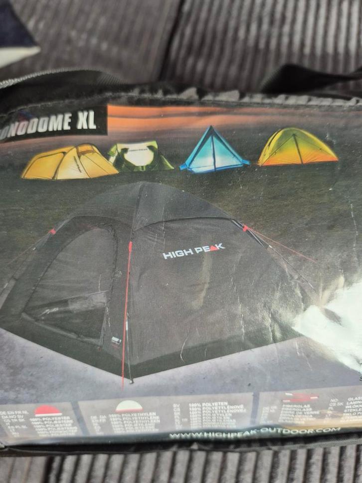 High Peak Monodome XL  tent, Caravans en Kamperen, Tenten, tot en met 4, Zo goed als nieuw, Ophalen