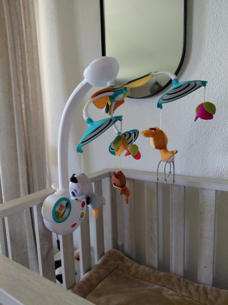 Tiny love classic muziekmobiel, Kinderen en Baby's, Ophalen of Verzenden, Zo goed als nieuw, Rond