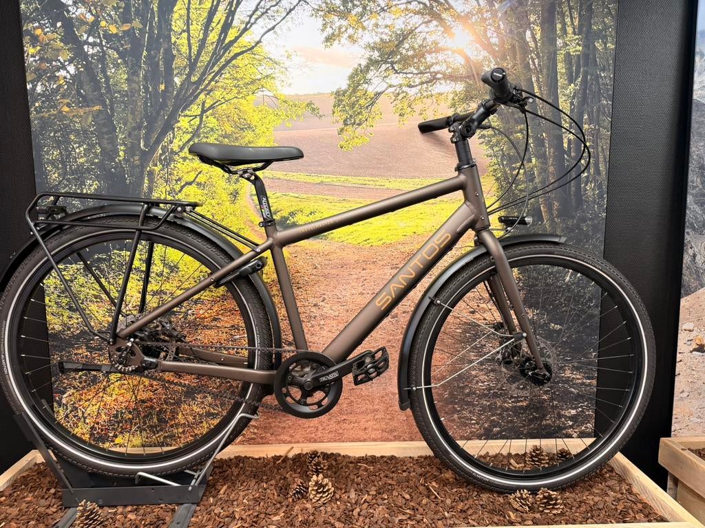 Nieuwe Santos travelmaster2+ Rohloff/riem van€6237 voor€4989, 28 inch, 10 tot 15 versnellingen, Nieuw, Minder dan 49 cm