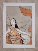 Twee Japanse prenten, Rechthoekig Staand, Ophalen of Verzenden, Zo goed als nieuw, A1 t/m A3