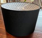 Nieuwe lampenkap, zwart wit, binnenkant sterren motief, Rond, Nieuw, Ophalen of Verzenden, Zwart