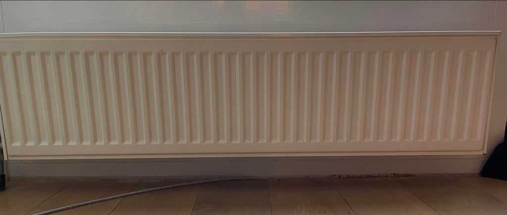 2 Radiatoren 120 x 30 cm, Doe-het-zelf en Verbouw, Verwarming en Radiatoren, Ophalen, 30 tot 80 cm, Gebruikt, Radiator