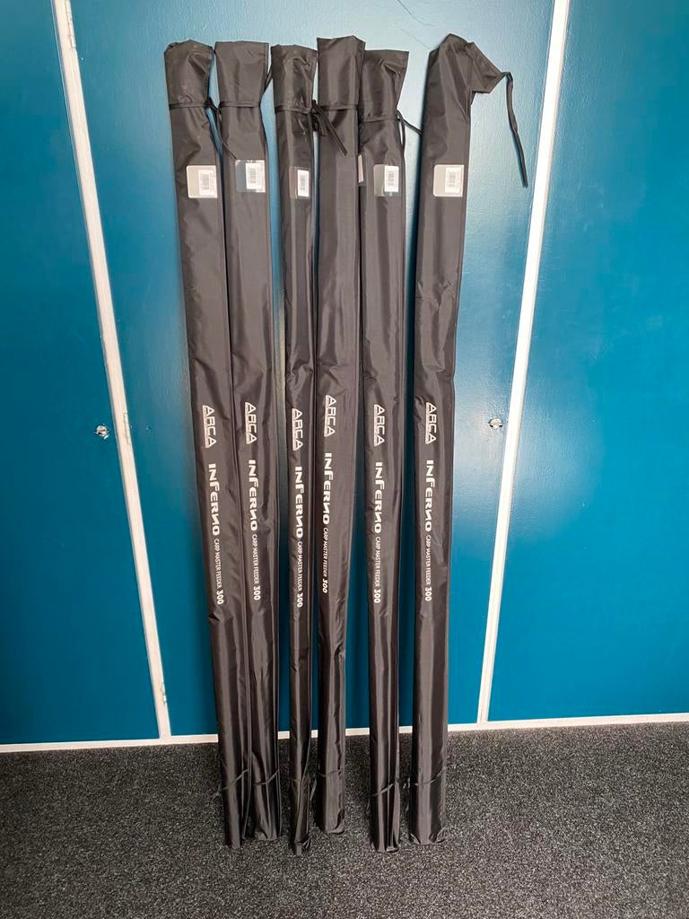 NIEUW Arca Inferno Carp Master Feeder 3m 0-40gr + extra top, Werphengel, Nieuw, S, H