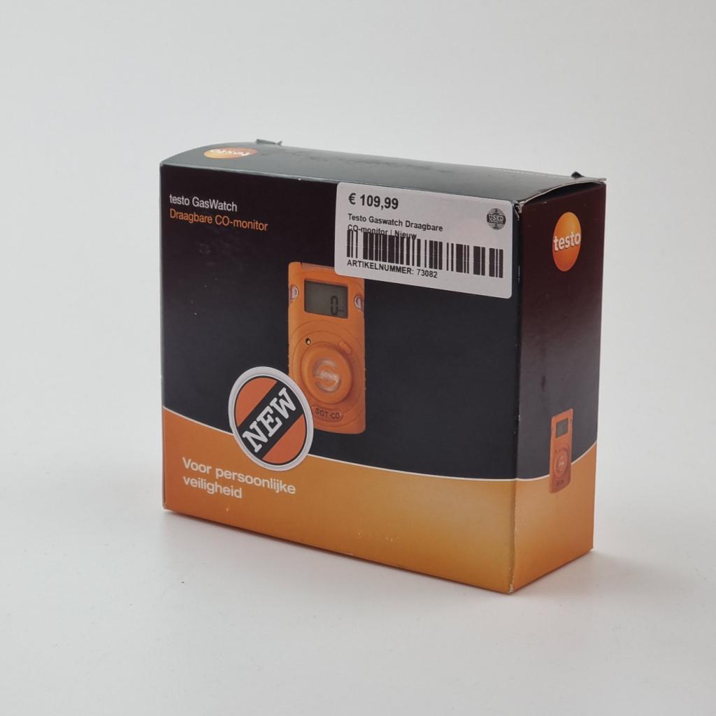Testo Gaswatch Draagbare CO-monitor | Nieuw in doos, Testo, Nieuw, Support@testo.com, Testo AG, Testo-Str. 1, 
79853 Lenzkirch
Germany