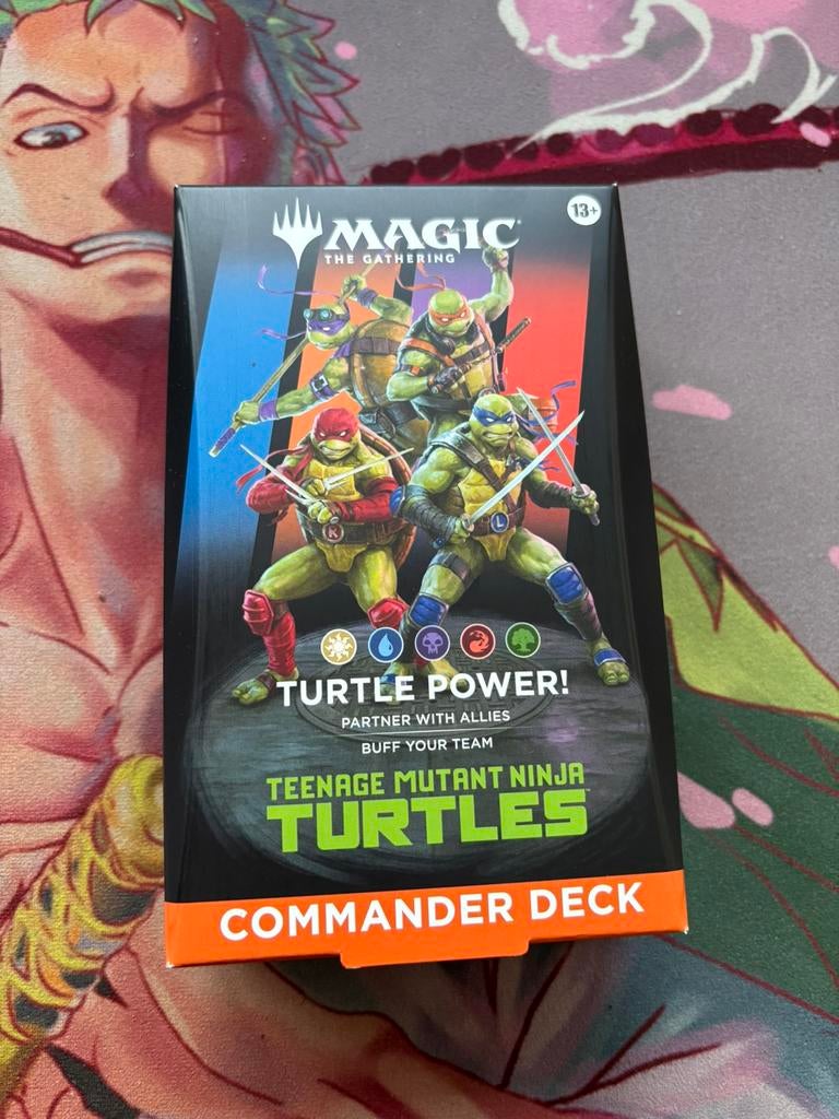 Magic MTG Teenage Mutant Ninja Turtles Commander deck, Hobby en Vrije tijd, Verzamelkaartspellen | Magic the Gathering, Ophalen of Verzenden