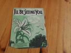 I'll be seeing you - sammy fain / irving kahal, Gebruikt, Gitaar, Ophalen of Verzenden, Artiest of Componist