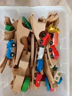 Houten treinset, Ophalen of Verzenden, Zo goed als nieuw