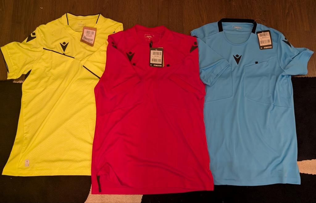 Macron UEFA Scheidsrechterskleding - Nieuw, Verzenden, Nieuw, Set