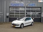 Peugeot 206 1.4-16V Gentry Airco 5Deurs 2004bj zeer nette au, Auto's, Peugeot, Voorwielaandrijving, 31 €/maand, 4 cilinders, Wit