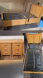 Senior bed met verstelbare lattenbodem, Ophalen, Gebruikt, Eenpersoons, Vintage