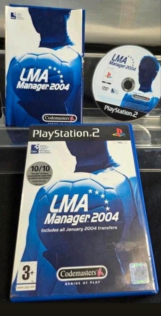 LMA Manager 2004 - PlayStation 2 (PS2), Spelcomputers en Games, Games | Sony PlayStation 2, Codemasters Software Company Ltd. Stoneythorpe, Southam, Warwickshire, CV47 2DL, UK