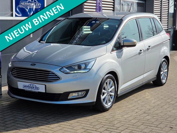 Ford Grand C-Max 1.5 EcoBoost 150pk Titanium 7 persoons trek, Auto's, Ford, Bedrijf, Te koop, Grand C-Max, ABS, Achteruitrijcamera
