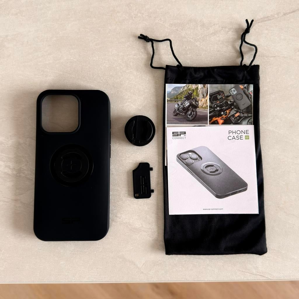 SP Connect iPhone 16 pro hoesje, Telecommunicatie, Kunststof, IPhone 16 Pro, Zwart, Nieuw