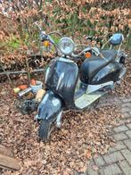 Retro scooter geel kenteken en derbi Atlantis snor scooter, Ophalen of Verzenden, Gebruikt, Overige typen, Overige merken