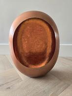 Prachtig Windlicht van metaal rosé kleur, Overige kleuren, 25 tot 50 cm, Ophalen of Verzenden, Zo goed als nieuw