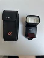 Sony HVL-F42AM flitser met hoesje, Ophalen, Zo goed als nieuw, Overige merken, Kantelbaar