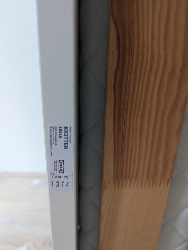 Peuterbed Kritter + matras, Ophalen, Gebruikt, Overige typen