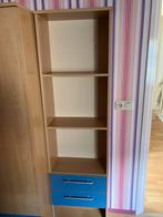 Kledingkast en boekenkast, Huis en Inrichting, Kasten | Kledingkasten, Ophalen, Gebruikt, 100 tot 150 cm, Met lade(s)