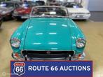 MG MGB Cabriolet | 1972 | Route 66 Auctions, Auto's, Oldtimers, Overige carrosserieën, Zwart, Bedrijf, Handgeschakeld