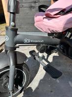 Kinderkraft driewieler met duwstang - Roze, Ophalen of Verzenden, Gebruikt