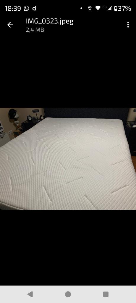 Matrassen, Huis en Inrichting, Slaapkamer | Matrassen en Bedbodems, Ophalen, Gebruikt, Tweepersoons, Matras