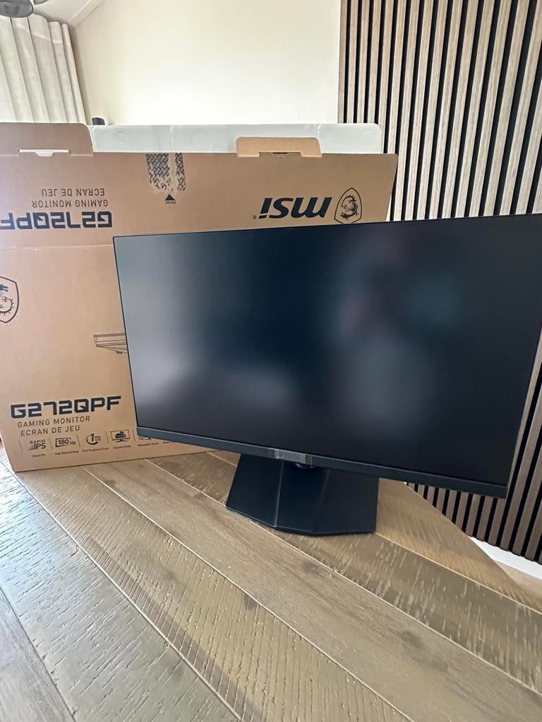 Game monitor msi nieuwstaat 27 inch, Computers en Software, Monitoren, IPS, Ophalen of Verzenden, Zo goed als nieuw, 151 t/m 200 Hz