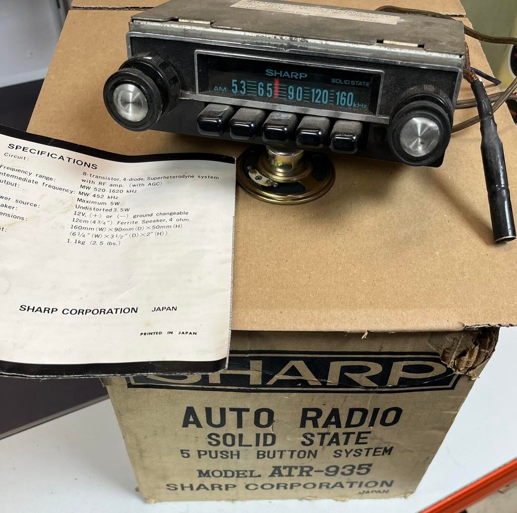 Sharp auto radio originele doos, G, G, G, Ophalen of Verzenden