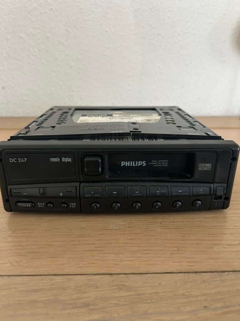 Philips auto cassette speler, Auto diversen, Autoradio's, Ophalen of Verzenden, Zo goed als nieuw