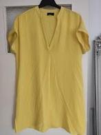 Yessica lichtgele dames shirt met diepe v-hals, Maat 38/40 (M), Yessica, Geel, Ophalen of Verzenden