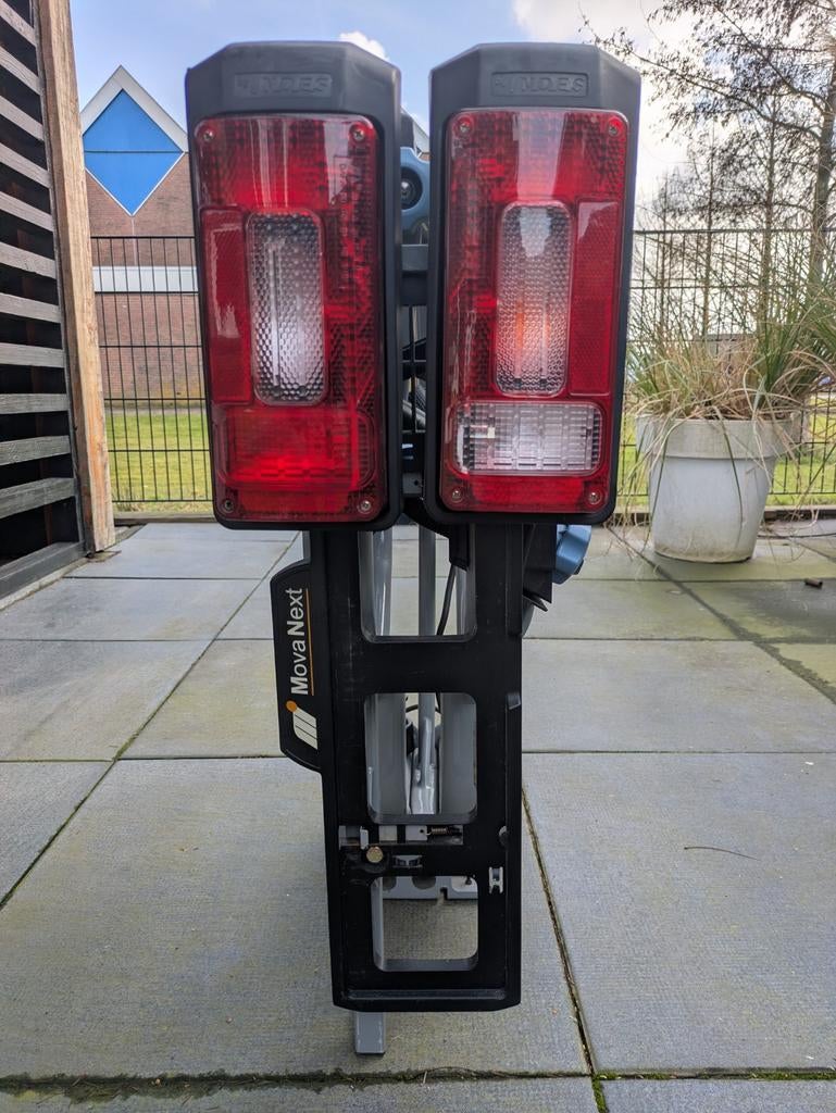 Movanext fietsendrager voor 2 E-bikes fietsen inklapbaar, Auto diversen, Fietsendragers, Ophalen, Gebruikt, Trekhaakdrager