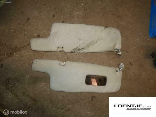 set zonnekleppen BMW e30, Auto-onderdelen, Interieur en Bekleding, BMW, Gebruikt, Ophalen of Verzenden