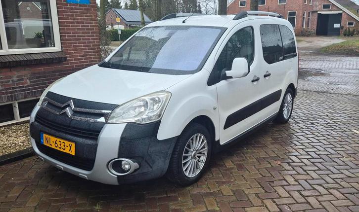 Citroën Berlingo XTR 1.6 16V 2009 Wit, Auto's, Citroën, Particulier, Berlingo, Centrale vergrendeling, Climate control, Dakrails