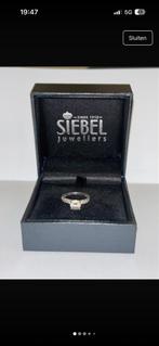 Zilveren ring van Lucardi, maat 15, Sieraden, Tassen en Uiterlijk, Met kristal, Ophalen of Verzenden, Dame, Zilver