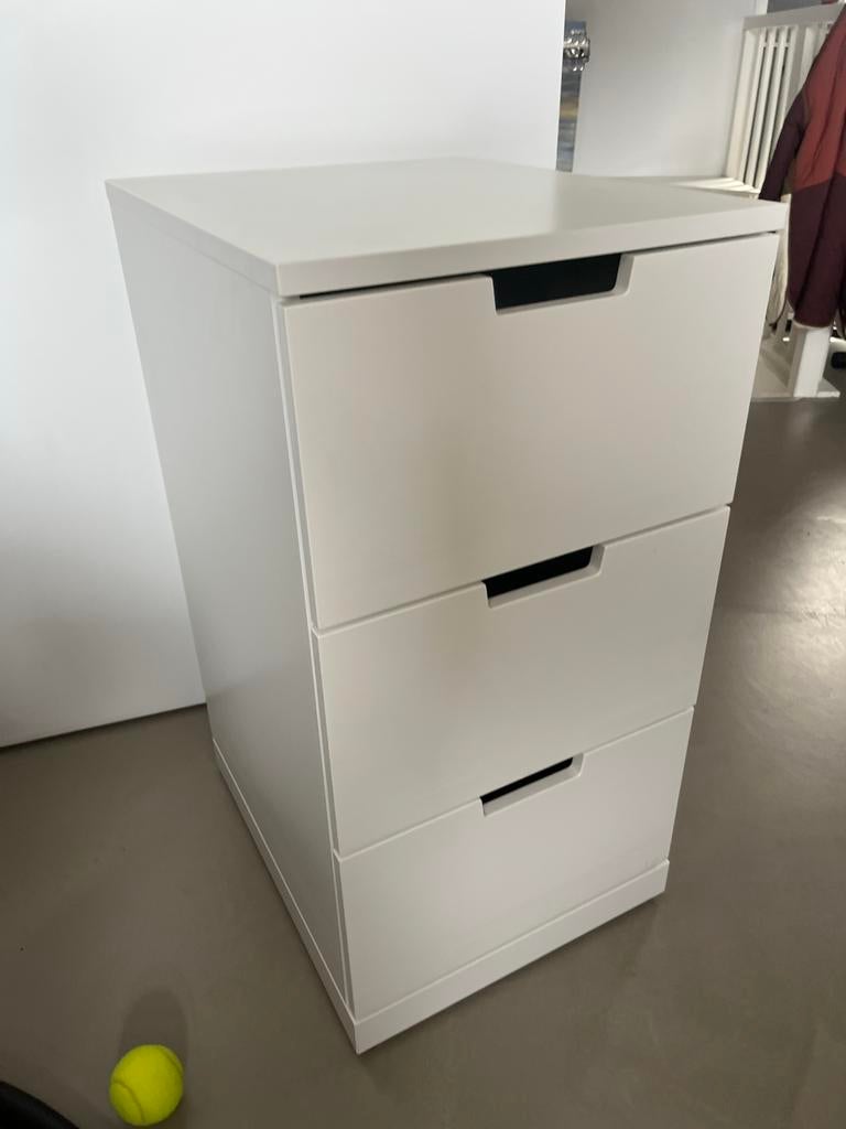 IKEA NORDLI ladekast met 3 lades - Zo goed als nieuw, Ophalen, Minder dan 50 cm, Zo goed als nieuw, 3 of 4 laden