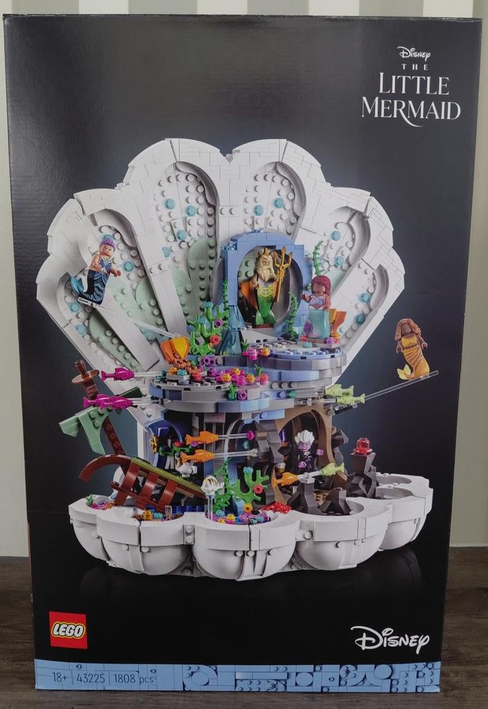 LEGO Disney The Little Mermaid 43225 eenmalig gebouwd., Ophalen of Verzenden, Zo goed als nieuw, Overige merken