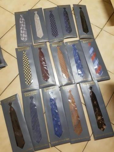 200 stuks Nieuwe stropdassen, Kleding | Heren, Stropdassen, Nieuw, Met patroon, Overige kleuren, Ophalen