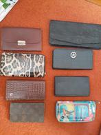 Leren clutch 7 x portemonnee, Ophalen of Verzenden
