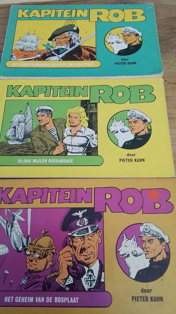 Kapitein Rob., Meerdere stripboeken, Ophalen of Verzenden, Gelezen