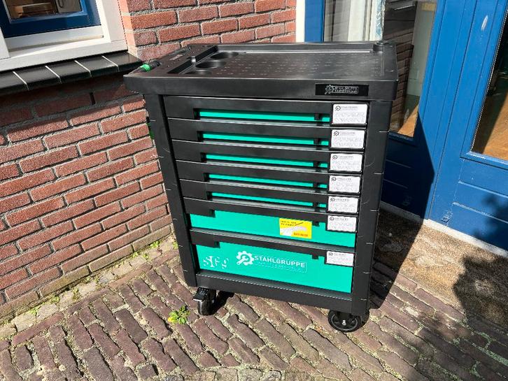 Gereedschapswagen Stahlgruppe SG9, Doe-het-zelf en Verbouw, Gereedschapskisten, Nieuw, Gevuld, Ophalen