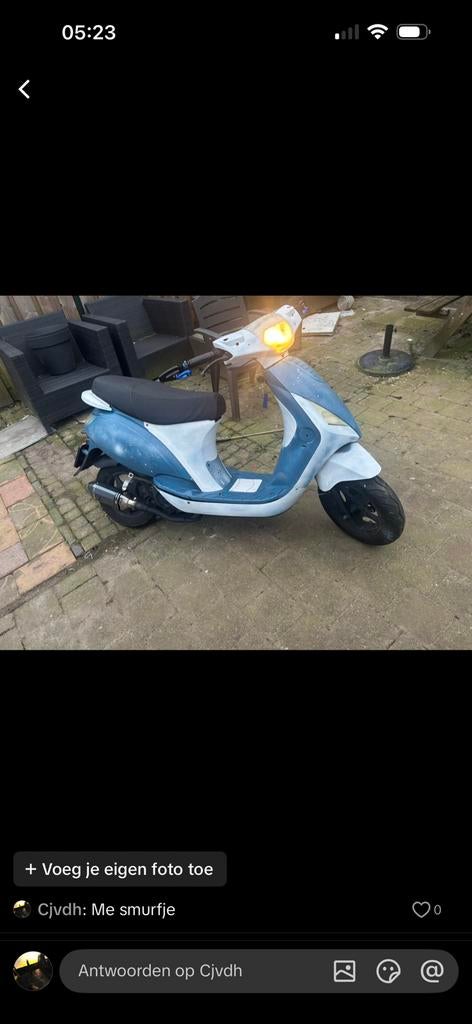 Agm sp50 72 cc blauwe plaat/ teruil tegen andere, Fietsen en Brommers, Scooters | Vespa, Ophalen, Benzine, 72 cc, Overige modellen