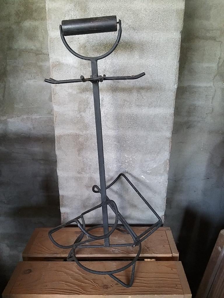 wijnrek voor glazen en flessen, Gebruikt, Ophalen of Verzenden, Minder dan 5 flessen, Metaal