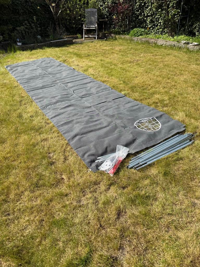 Isabella windscherm Granite 3 zijdig 4,5 X 1,3, Ophalen, Gebruikt