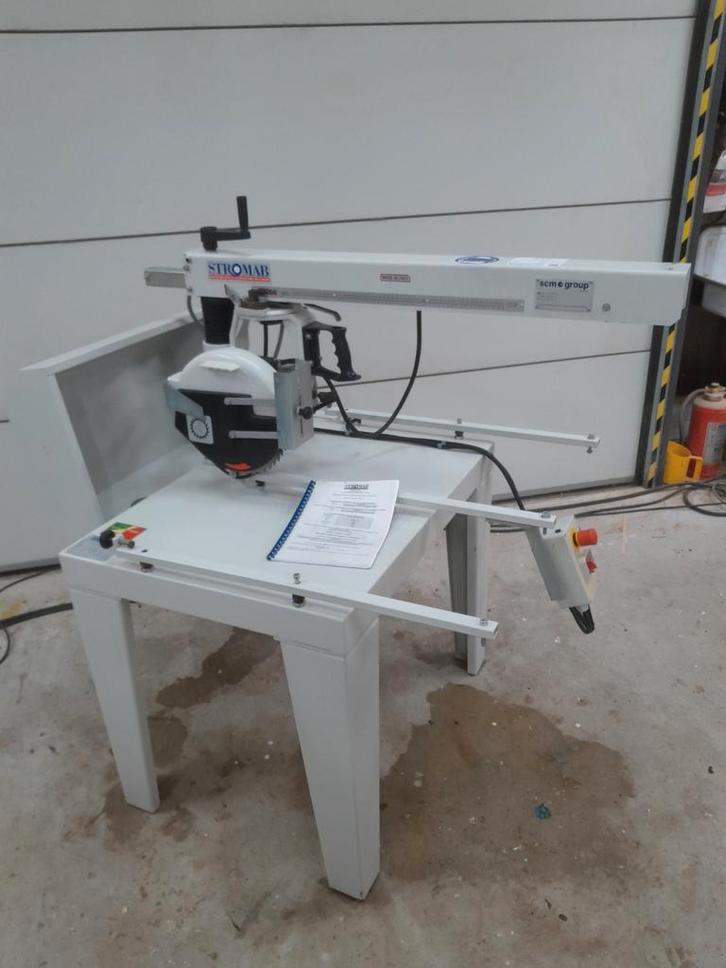 Stromab rs 60 SCM radiaal afkortzaag NIEUWSTAAT!!!, Hobby en Vrije tijd, Naaimachines en Toebehoren, Zo goed als nieuw, Overige merken