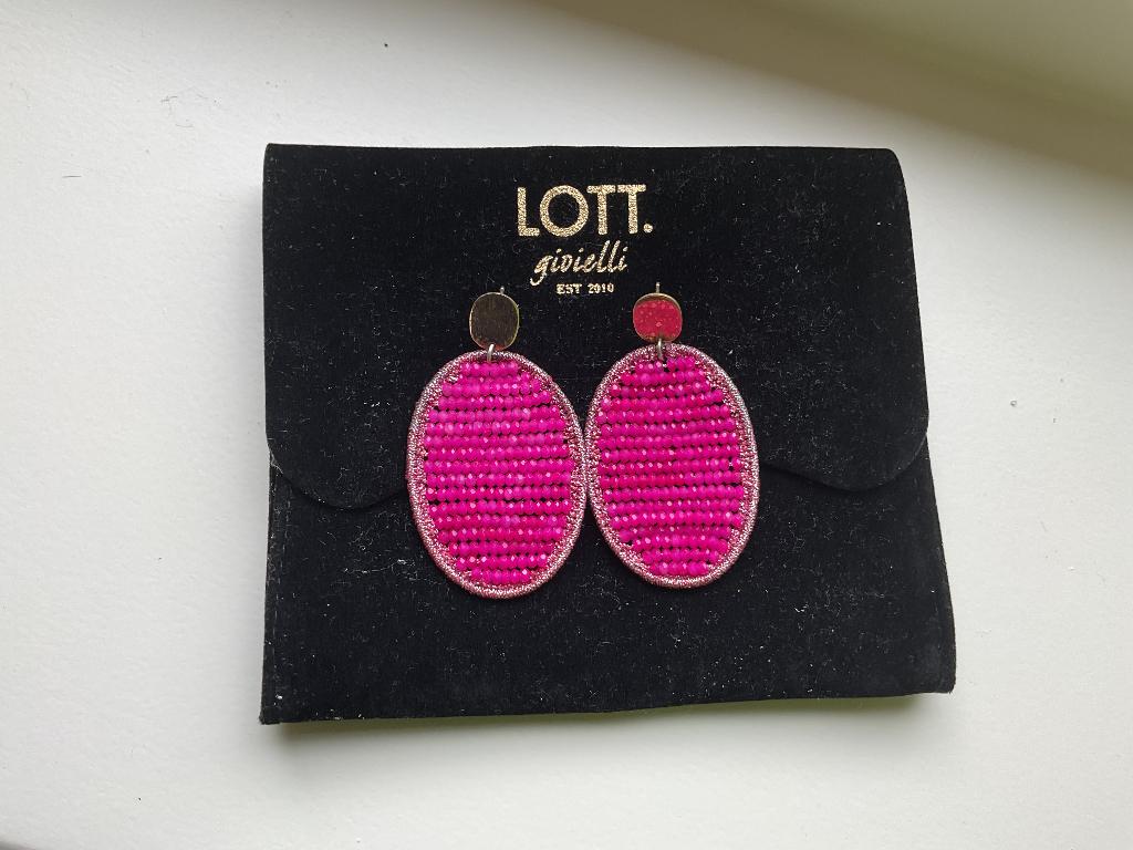 LOTT GIOGIELLI Oorbellen, Sieraden, Tassen en Uiterlijk, Oorbellen, Overige materialen, Hangers, Ophalen of Verzenden, Zo goed als nieuw