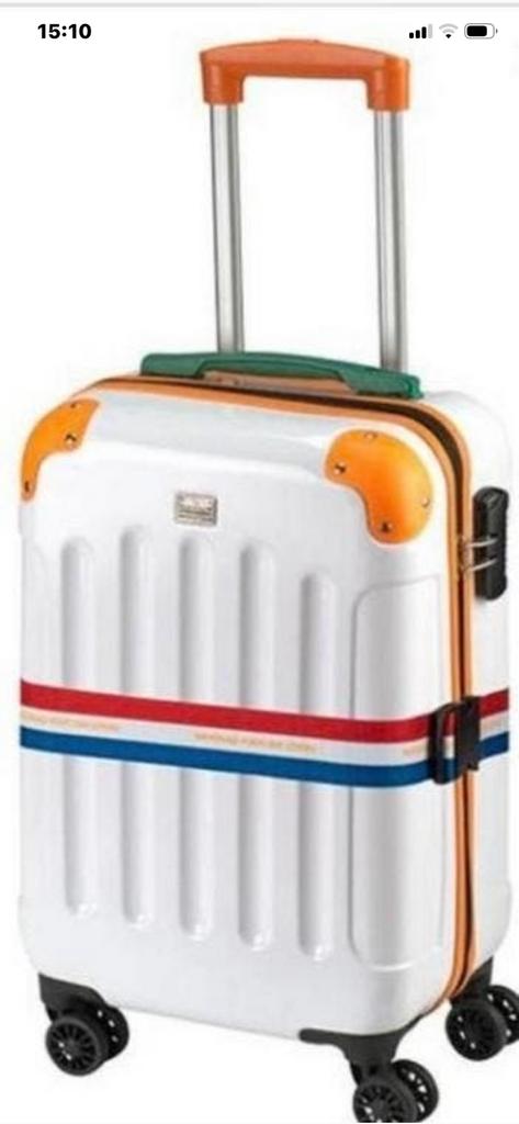 Postcodeloterij trolley koffer - in ongeopende doos!!!, Sieraden, Tassen en Uiterlijk, Koffers, 50 tot 60 cm, Hard kunststof, Nieuw