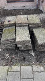 Gratis grind tegels, Ophalen, Zo goed als nieuw, Grind, Terrastegels